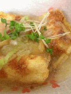 揚げ豆腐のみぞれあん-レシピのメイン写真
