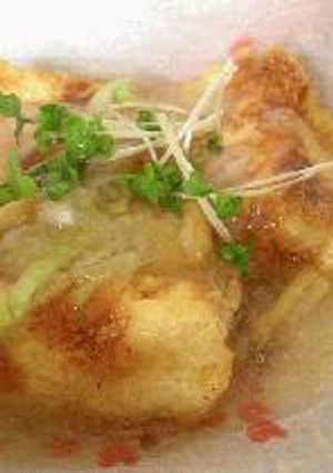 揚げ豆腐のみぞれあん-レシピのメイン写真