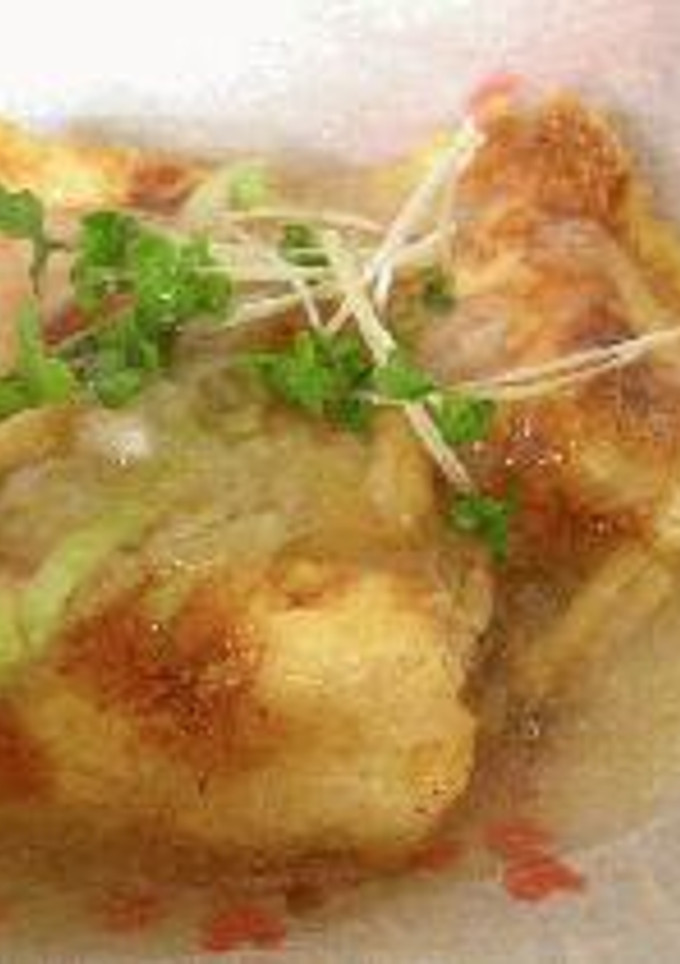 揚げ豆腐のみぞれあん-レシピのメイン写真