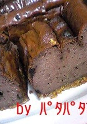 チョコレートチーズケーキ♡糖質制限-レシピのメイン写真