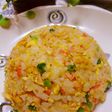 かにかまと卵パラっと簡単美味しい蟹玉炒飯