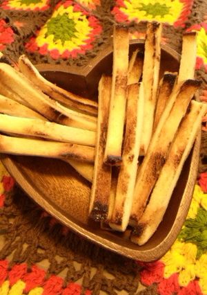 みたらし味?煎餅か?いえいえパンの耳*-レシピのメイン写真