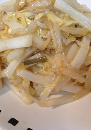 揚げない揚げ焼き豆腐のビビン白菜あん-レシピのメイン写真