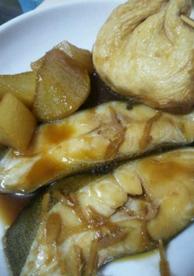 カレイの煮付け&巾着卵-レシピのメイン写真