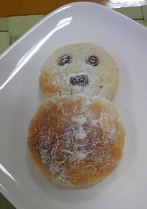 雪だるまクッキー-レシピのメイン写真