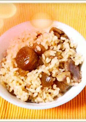 甘栗で簡単☆なんちゃって栗ごはん-レシピのメイン写真