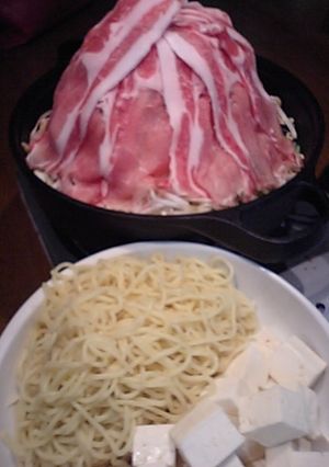 節約料理！　辛くない鉄板鍋-レシピのメイン写真