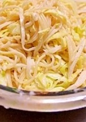 大根とキャベツのコールスロー風パスタ-レシピのメイン写真