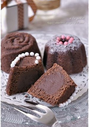生チョコ入りショコラフィナンシェ-レシピのメイン写真