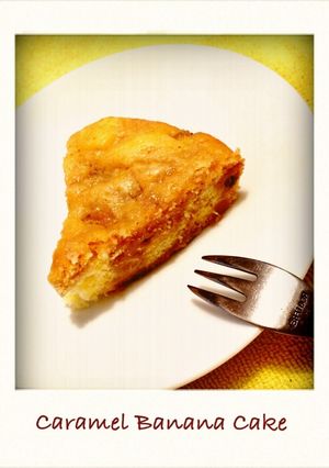 Caramel Banana Cake-レシピのメイン写真
