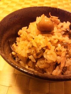 *塩こんぶの旨み♪炊き込みごはん*-レシピのメイン写真
