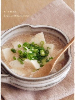 とろ~り明太あんかけ豆腐-レシピのメイン写真