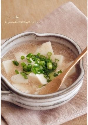 とろ～り明太あんかけ豆腐-レシピのメイン写真