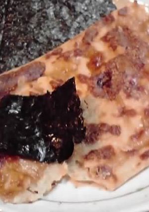 高血圧に酒粕の磯辺焼き♪-レシピのメイン写真