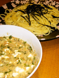 納豆・豆腐のつけパスタ☆彡-レシピのメイン写真