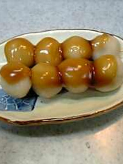 和菓子☆醤油だれ団子-レシピのメイン写真