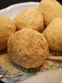 和菓子☆きな粉だんごの作り方-レシピのメイン写真
