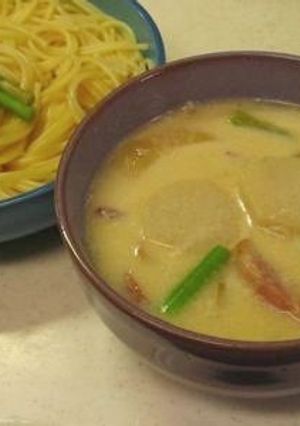 さといもの豆乳つけパスタ-レシピのメイン写真