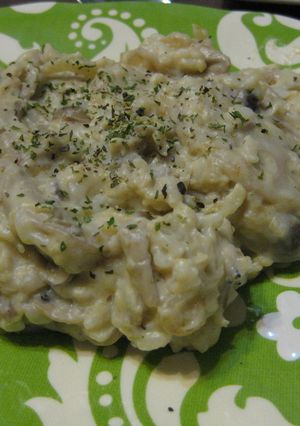 きのことホワイトソースのご飯-レシピのメイン写真