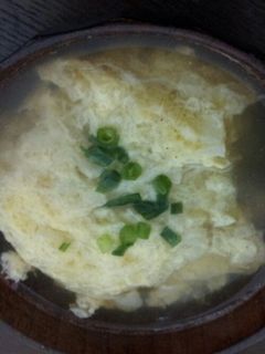簡単!玉ねぎふわふわ卵スープ☆-レシピのメイン写真