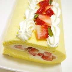รูปของ しっとりふわふわ☆ロールケーキ