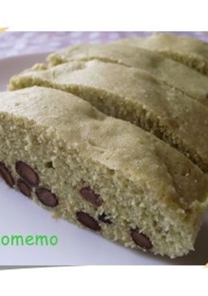 もっちり＊黒豆抹茶蒸しパン-レシピのメイン写真