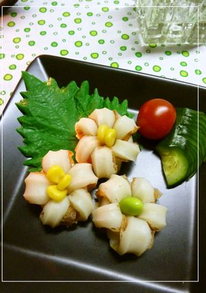 ぶきっちょさんの　❀ちくわフラワー❀　-レシピのメイン写真