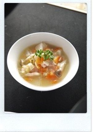 簡単☆おかずに迷ったら野菜スープ♪-レシピのメイン写真
