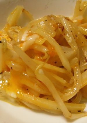 もやしとじゃがいもの炒め物-レシピのメイン写真