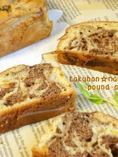 HMでチョコ入りバナナパウンドケーキ♪-レシピのメイン写真