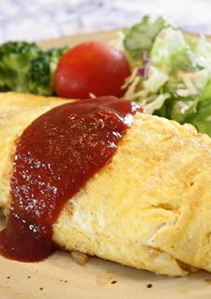 キムチひき肉入りオムレツ-レシピのメイン写真