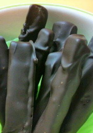 ゴボウのチョコレートスティック-レシピのメイン写真