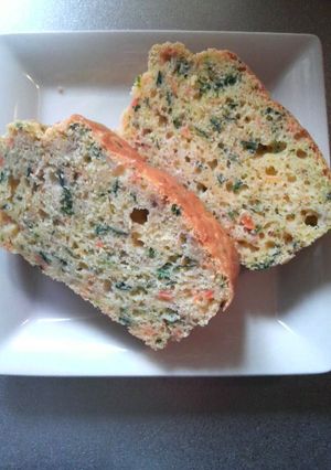 バナナと野菜のパウンドケーキ-レシピのメイン写真