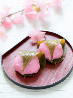 * 道明寺・上方風・関西風❤桜もち♪ -レシピのメイン写真