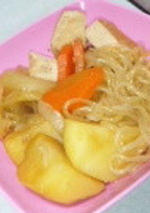 水を使わない簡単肉じゃが！！-レシピのメイン写真