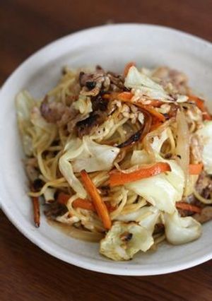塩麹でshio焼きそば！-レシピのメイン写真