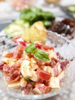 ✿パンチェッタとモッツァレラサラダ✿-レシピのメイン写真
