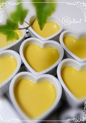 ❤オレンジジュースでオレンジプリン❤-レシピのメイン写真