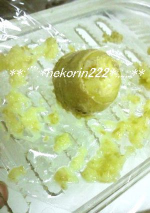 無駄なし！しょうがのすりおろし小技-レシピのメイン写真