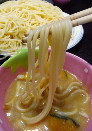 クリームシチューで簡単♡つけ麺パスタ♡-レシピのメイン写真