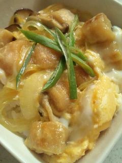 焼き麩で親子丼風の卵丼☆-レシピのメイン写真