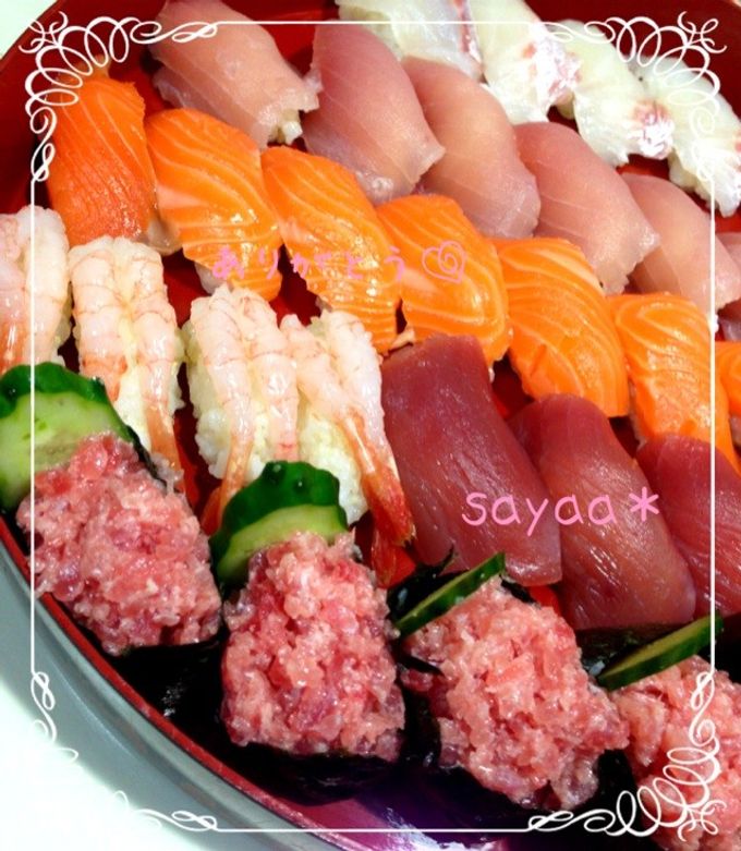 豪華な節約メニュー✿絶品にぎり寿司-レシピのメイン写真