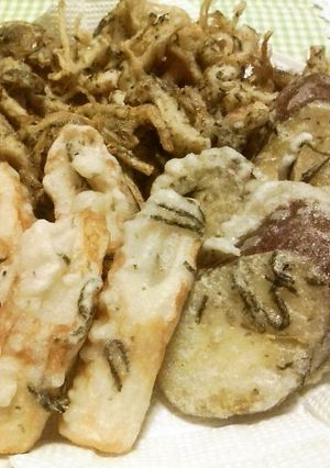 【湿気った海苔で】磯辺揚げ-レシピのメイン写真