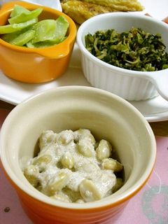 蒸し豆の明太マヨーグルト和え-レシピのメイン写真