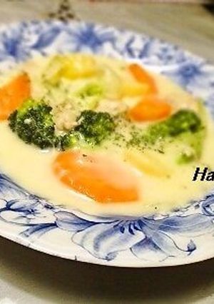 ホワイトソースのクリームシチュー*-レシピのメイン写真