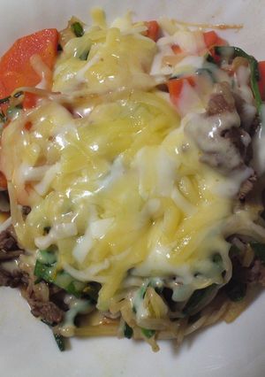 プルコギ とろけるチーズ乗せ-レシピのメイン写真