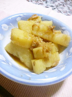 長芋とツナの煮物-レシピのメイン写真