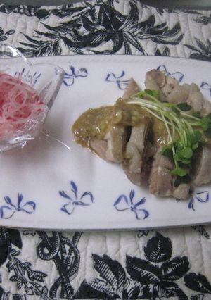 鶏肉の芝胡麻かけ-レシピのメイン写真