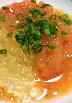 つけスパゲティ和風ジェルトマトソース-レシピのメイン写真