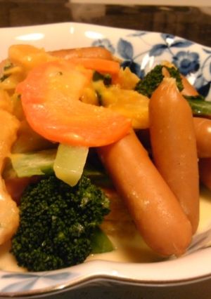 かなるンちの野菜たっぷりクリームソース-レシピのメイン写真